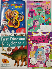 50 Children's Book Bundle For Young Readers/Activity Random Lot