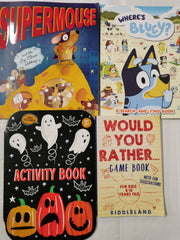 50 Children's Book Bundle For Young Readers/Activity Random Lot