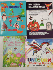 50 Children's Book Bundle For Young Readers/Activity Random Lot