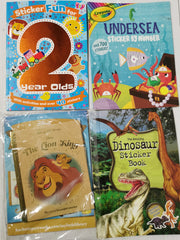 50 Children's Book Bundle For Young Readers/Activity Random Lot