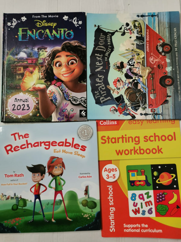 50 Children's Book Bundle For Young Readers/Activity Random Lot