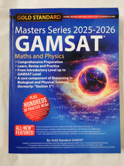 2025-2026 Masters Series GAMSAT Maths and Physics Preparation by Gold Standard
