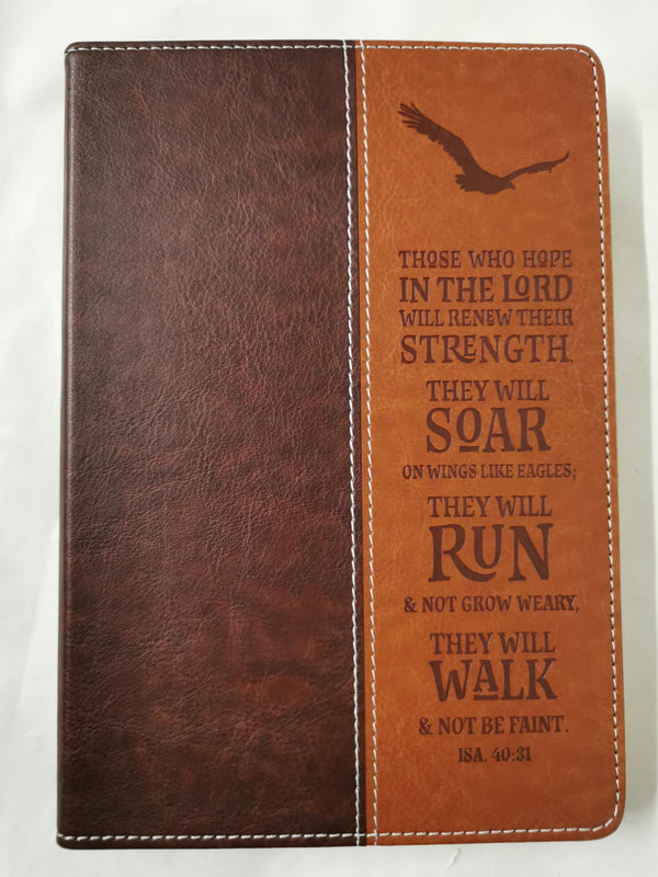 Wings Like Eagles Classic Lux-Leather Journal