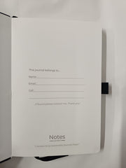 Moretti A5 FSC® Notebook – Black, from Notes of London