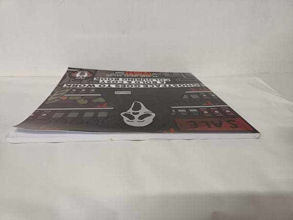 Ghostface Goes to Work, a Bold & Cosy Colouring Book