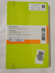 Moleskine - Classic Notebook, Ruled Notebook, Hard Cover and Elastic Closure,