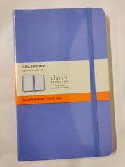 Moleskine - Classic Notebook, Ruled Notebook, Hard Cover and Elastic Closure,