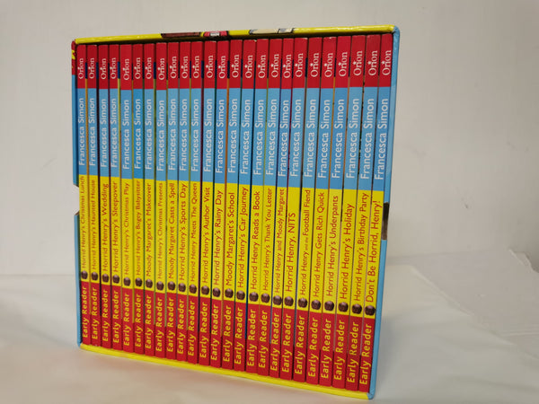 Horrid Henry Early Reader Set 25 Books Collection Box Set by Francesca Simon