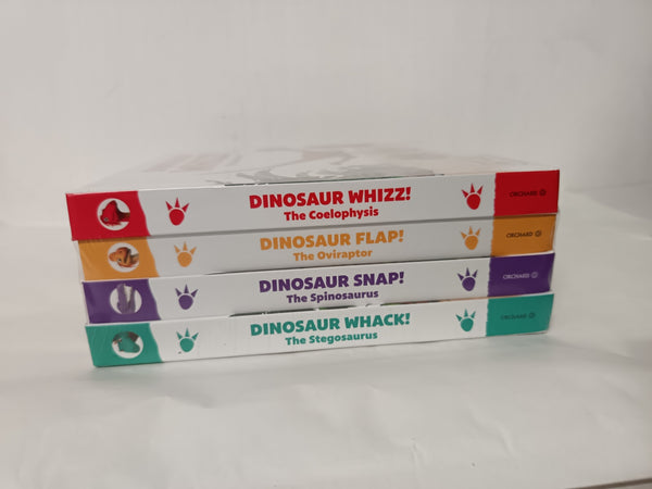 The World of Dinosaur Roar Series Books (Dinosaur Snap, Flap, Whack & Whizz)