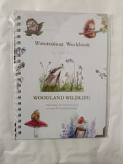 Watercolour Workbooks – Woodland Wildlife by Sarah Reilly