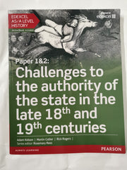 Edexcel AS/A Level History, Paper 1&2
