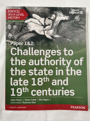 Edexcel AS/A Level History, Paper 1&2