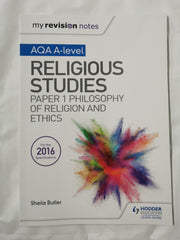 My Revision Notes AQA A-level Religious Studies: Paper 1 Philosophy & Ethics