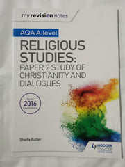 My Revision Notes AQA A-level Religious Studies Paper 2 Study of Christianity..