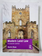 Modern Land Law