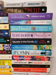 40 PAPERBACK FICTION BOOKS - BUNDLE – HIGH QUALITY