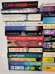 40 PAPERBACK FICTION BOOKS - BUNDLE – HIGH QUALITY