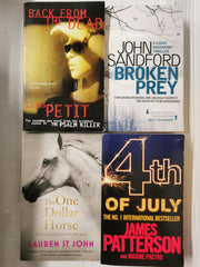 40 PAPERBACK FICTION BOOKS - BUNDLE – HIGH QUALITY