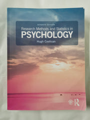 Research Methods and Statistics in Psychology