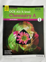OCR AS/A level Chemistry A Student Book 1 + ActiveBook (OCR GCE Science 2015)