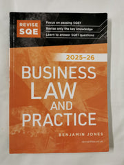 Revise SQE Business Law and Practice 2025/26 | Revision Guides for SQE1 |