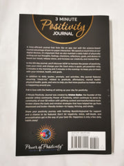 3 Minute Positivity Journal: Boost Your Mood. Train Your Mind. Change Your Life.