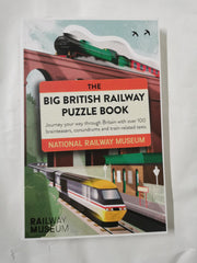 The Big British Railway Puzzle Book: Perfect for puzzle lovers this Christmas!