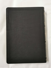 KJV Large Print Reference Bible, Black Leathersoft, Red Letter,