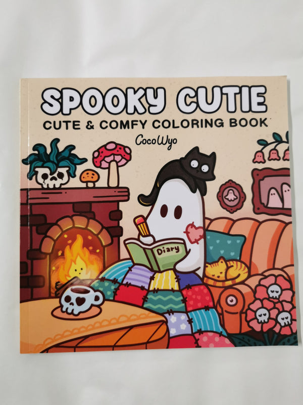 Spooky Cutie: Coloring Book for Adults and Teens Featuring Adorable Creepy