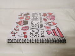 Sweet Love: Bold and Easy Coloring Book