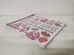 Sweet Love: Bold and Easy Coloring Book