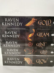 The Plated Prisoner Series 5 Books Collection Set by Raven Kennedy (Gild,