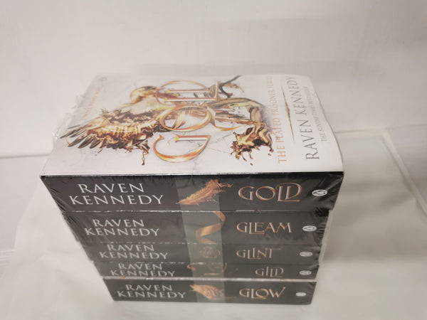 The Plated Prisoner Series 5 Books Collection Set by Raven Kennedy (Gild,