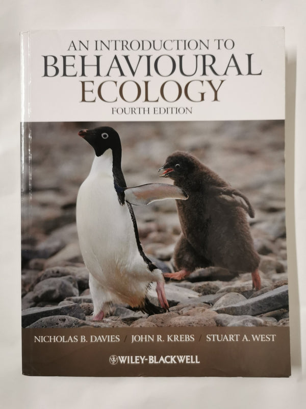 An Introduction to Behavioural Ecology, 4th Edition