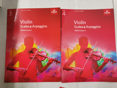 Violin Scales & Arpeggios, ABRSM, Grades 3-8 from 2012