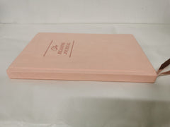 JUBTIC Reading Journal, Rose Gold