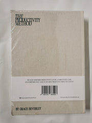 Hardback Productivity Planner - Daily planner for organisation,