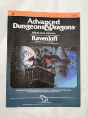 Advanced Dungeons & Dragons I6 Ravenloft by Tracy Hickman (B&W)