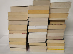 40 Mixed Fiction Paperback Books – Crime, Romance & Contemporary Bundle