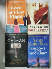 40 Mixed Fiction Paperback Books – Crime, Romance & Contemporary Bundle