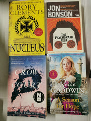40 Mixed Fiction Paperback Books – Crime, Romance & Contemporary Bundle