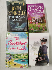 40 Mixed Fiction Paperback Books – Crime, Romance & Contemporary Bundle