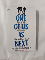 One of us is Lying & One of us is Next: 2 Books Coloured Spredges Editions
