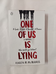 One of us is Lying & One of us is Next: 2 Books Coloured Spredges Editions
