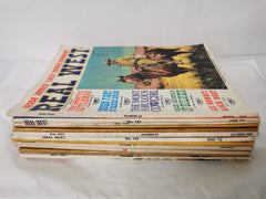 Real West, West, Great West Cowboy Magazines Collection 12 Issues, 1960s -1970
