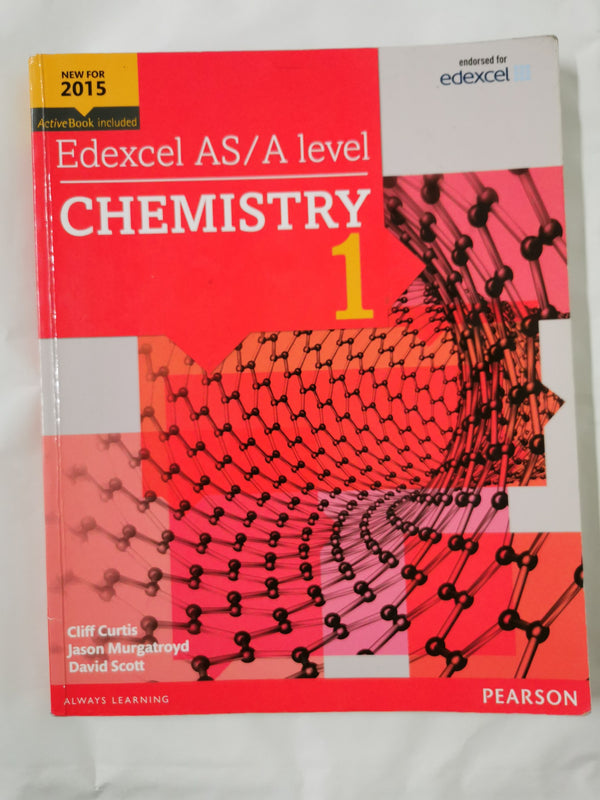 Edexcel AS/A level Chemistry Student Book 1 + ActiveBook (Edexcel GCE Science