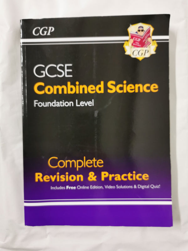 GCSE Combined Science Foundation Complete Revision & Practice w/ Online Ed,