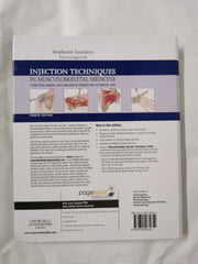 Injection Techniques in Musculoskeletal Medicine