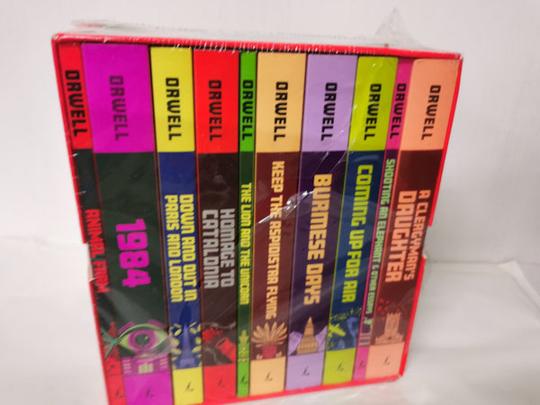 The Greatest Works of George Orwell 10 Books Set (Homage to Catalonia,