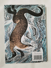 Angela Harding: Fishing Otter (Foiled Journal) (Flame Tree Notebooks)
